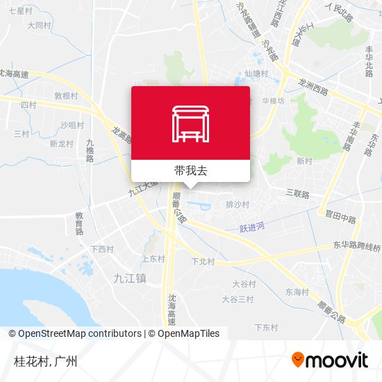 桂花村地图