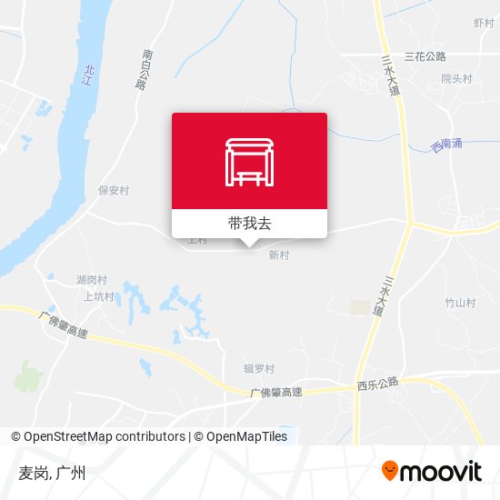 麦岗地图
