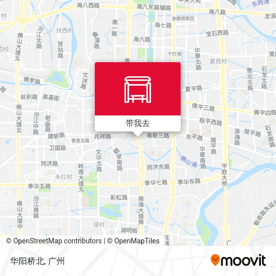 华阳桥北地图