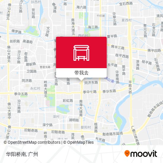 华阳桥南地图