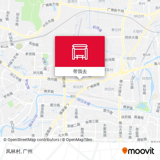 凤林村地图
