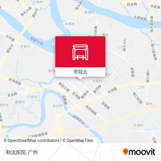 勒流医院地图
