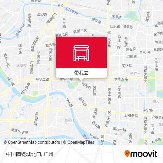 中国陶瓷城北门地图