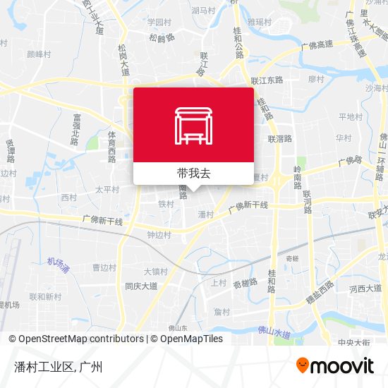 潘村工业区地图