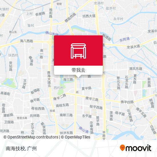 南海技校地图