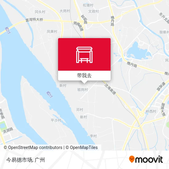 今易德市场地图