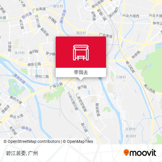 碧江居委地图