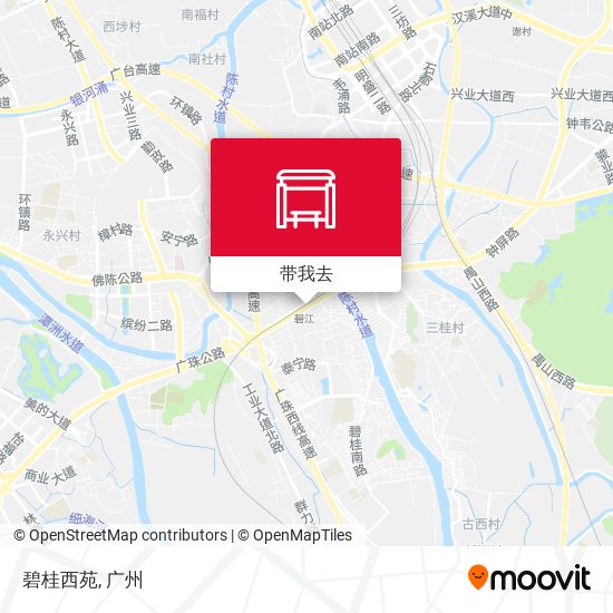 碧桂西苑地图