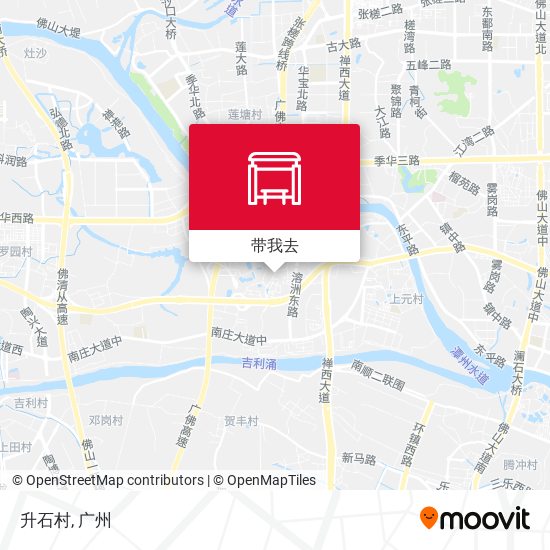 升石村地图