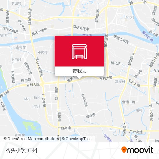 杏头小学地图