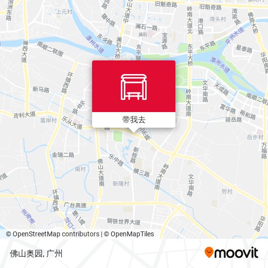 佛山奥园地图