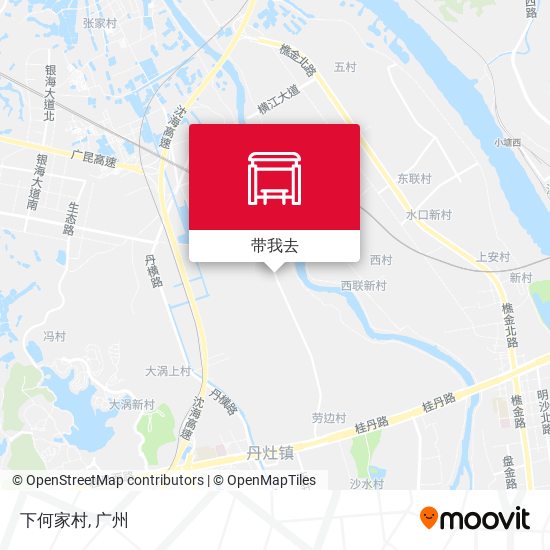 下何家村地图