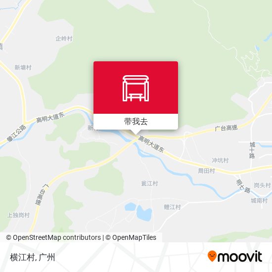 横江村地图