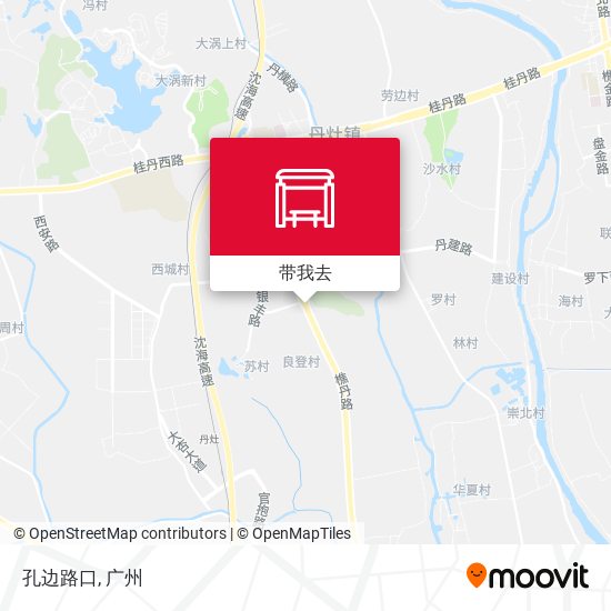 孔边路口地图