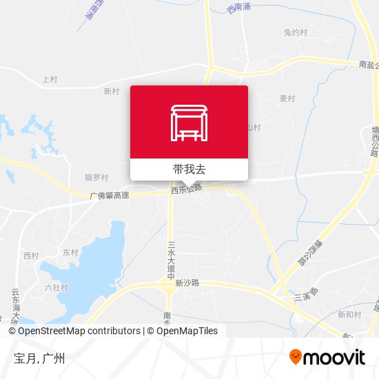 宝月地图