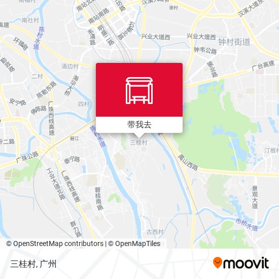 三桂村地图
