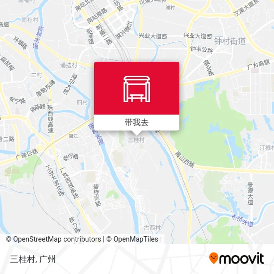 三桂村地图