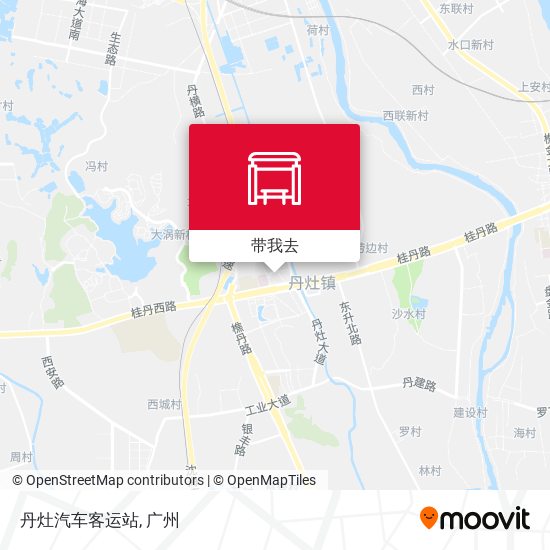 丹灶汽车客运站地图