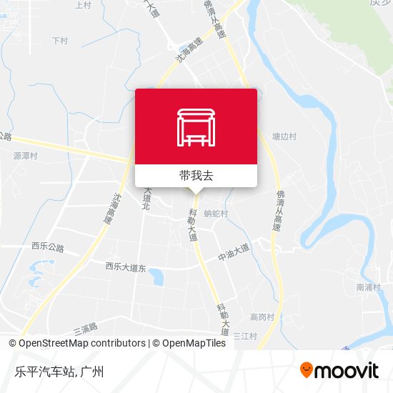 乐平汽车站地图