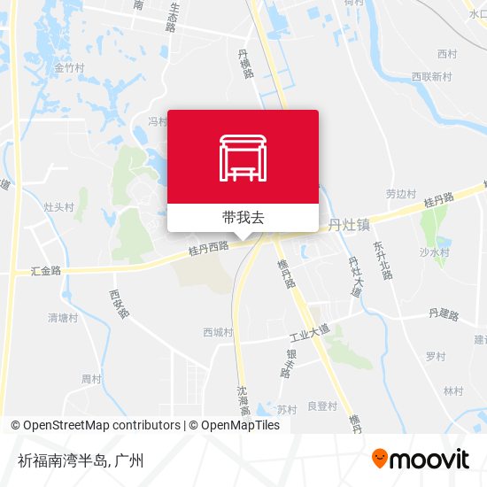祈福南湾半岛地图