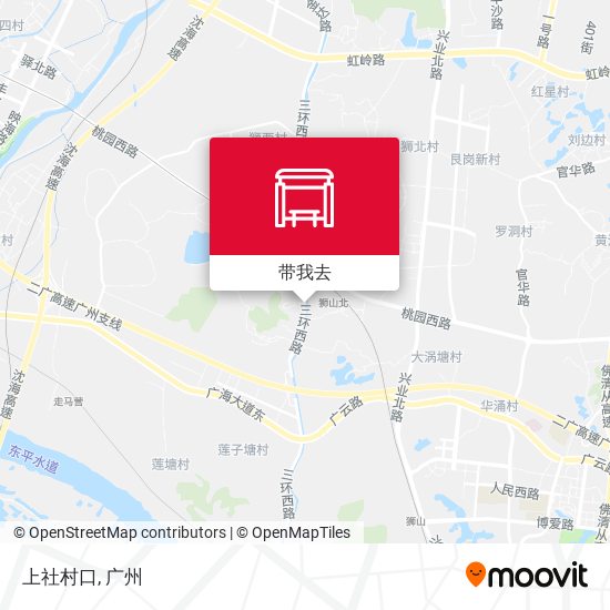 上社村口地图