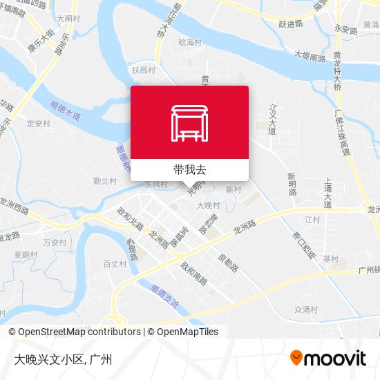 大晚兴文小区地图