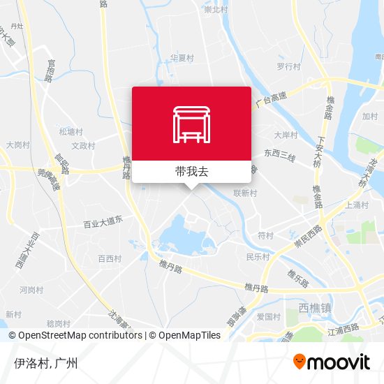 伊洛村地图