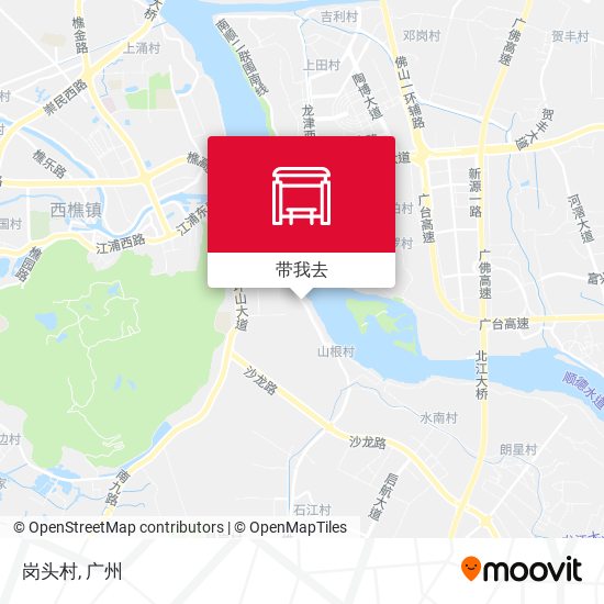 岗头村地图