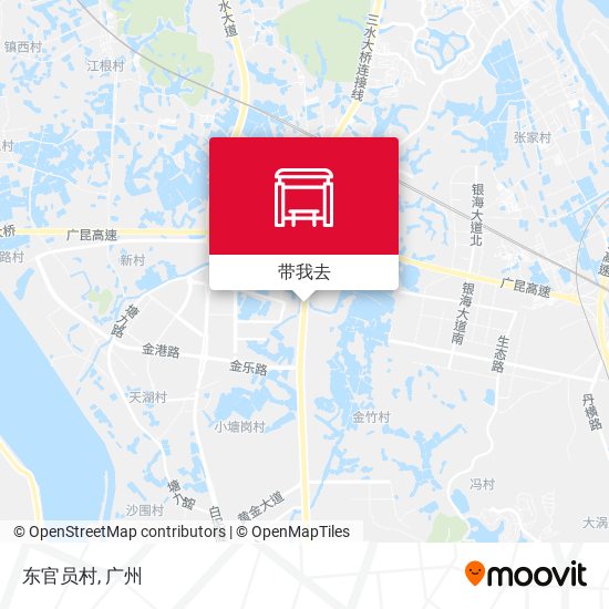 东官员村地图