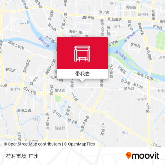 荷村市场地图