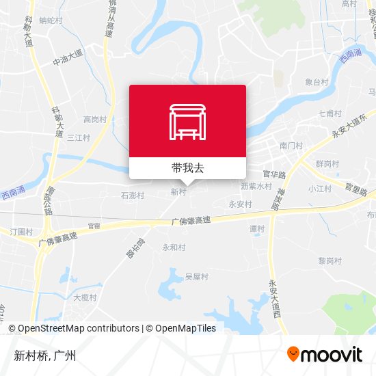 新村桥地图