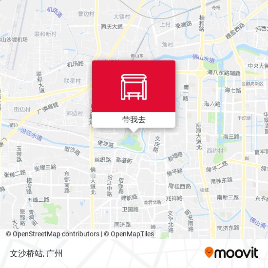 文沙桥站地图