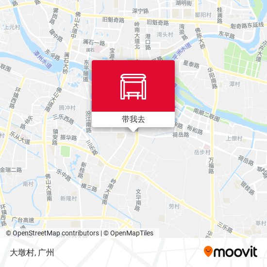 大墩村地图