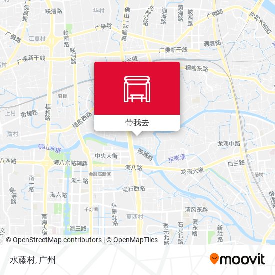 水藤村地图