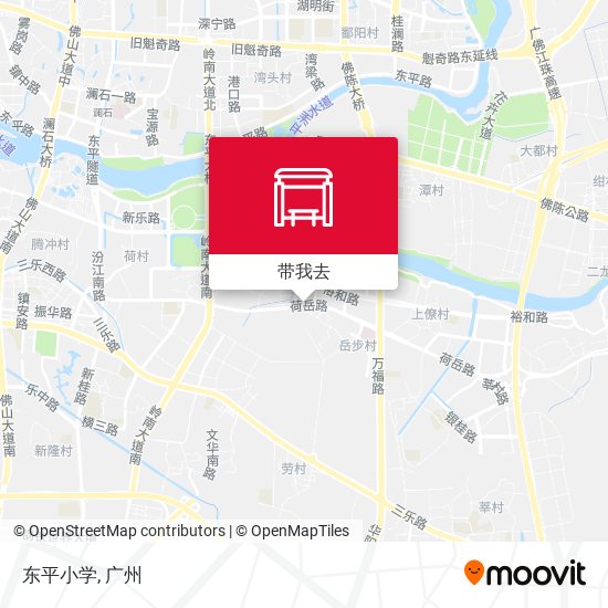 东平小学地图