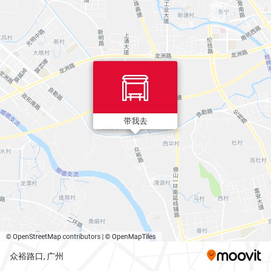 众裕路口地图