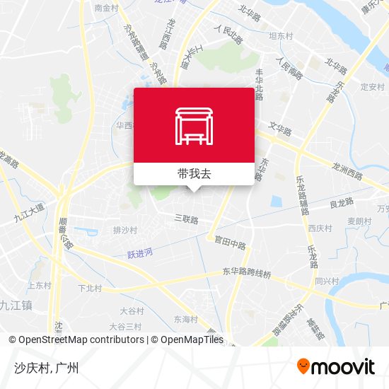 沙庆村地图