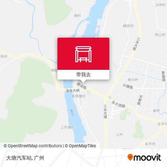 大塘汽车站地图