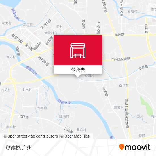 敬德桥地图