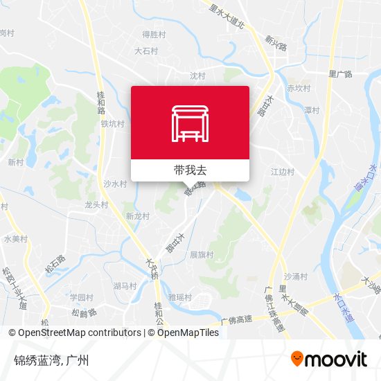 锦绣蓝湾地图