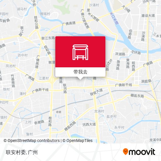 联安村委地图