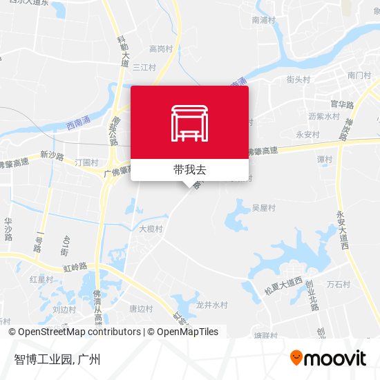 智博工业园地图