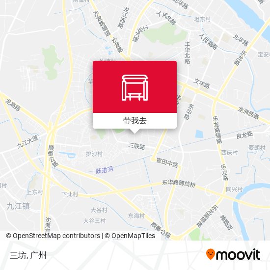 三坊地图
