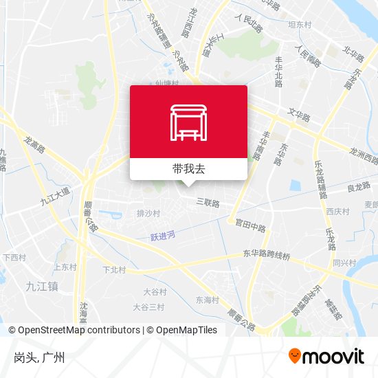 岗头地图