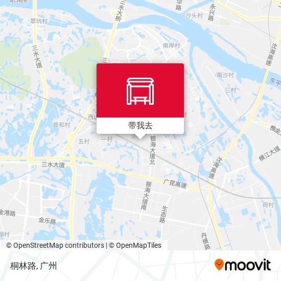 桐林路地图