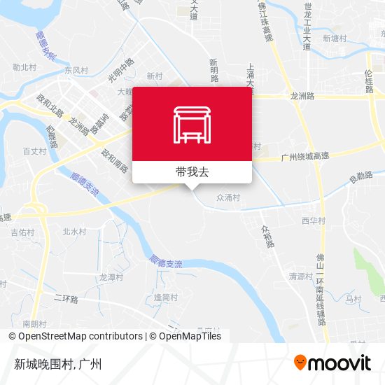 新城晚围村地图