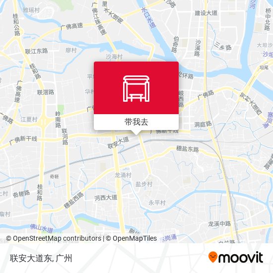 联安大道东地图