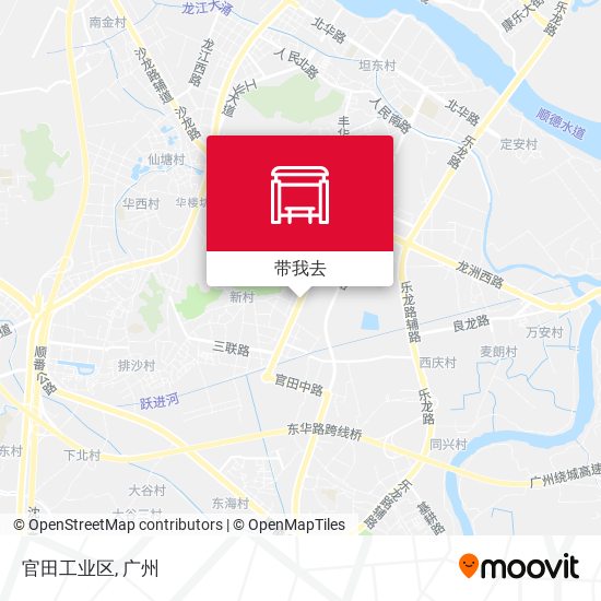 官田工业区地图
