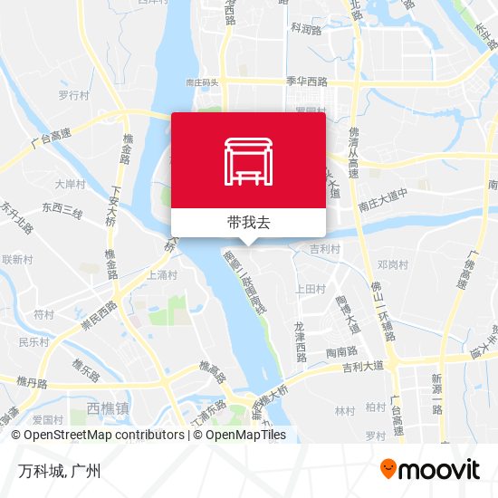 万科城地图