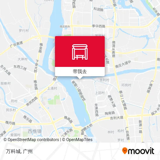 万科城地图